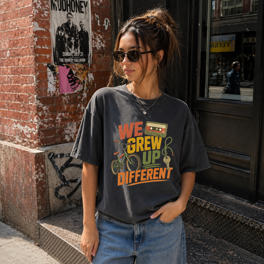 We Grew Up Different Vintage Tee