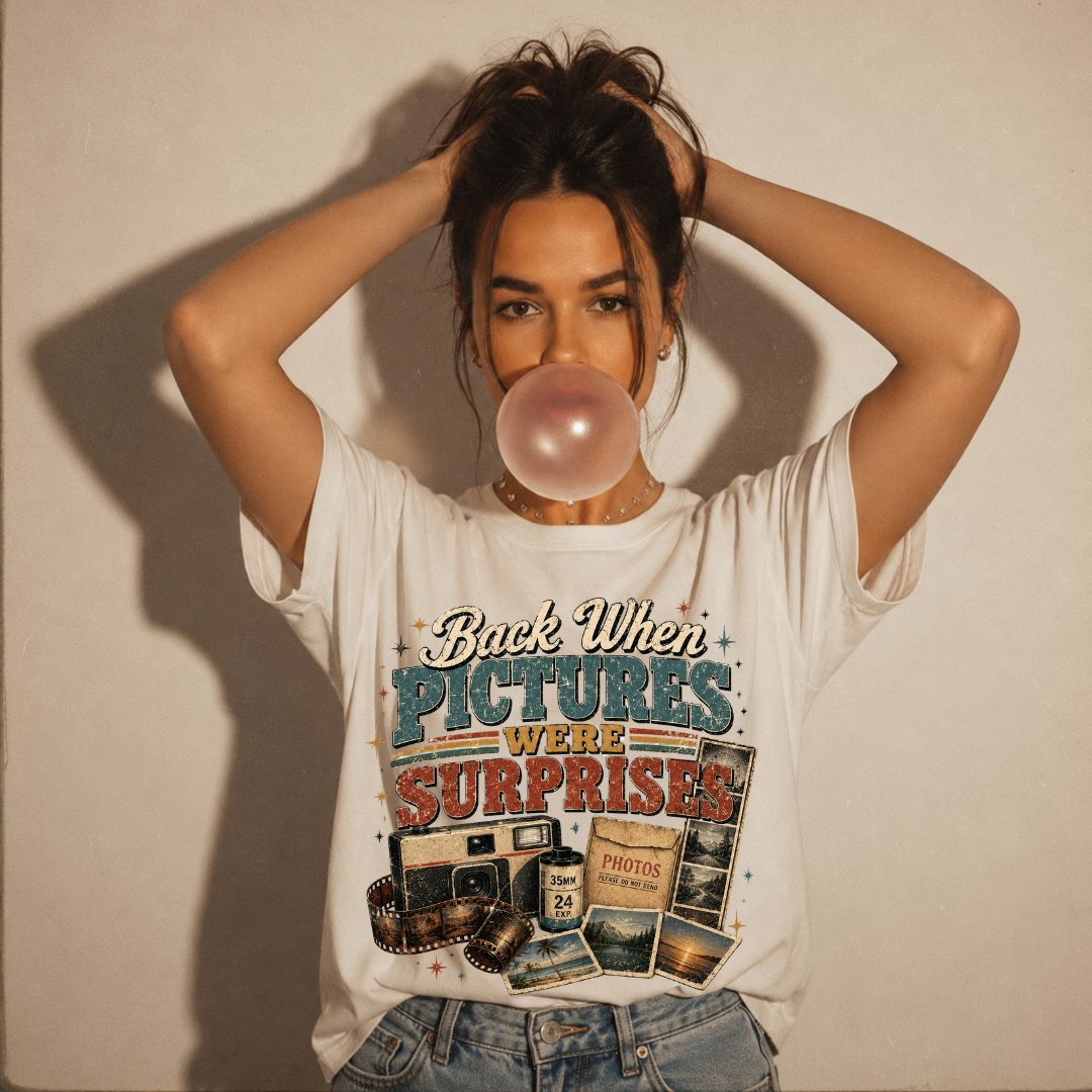 Back When Pictures Were Surprises Tee