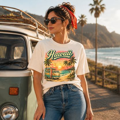 Hawaii Sunset Vintage