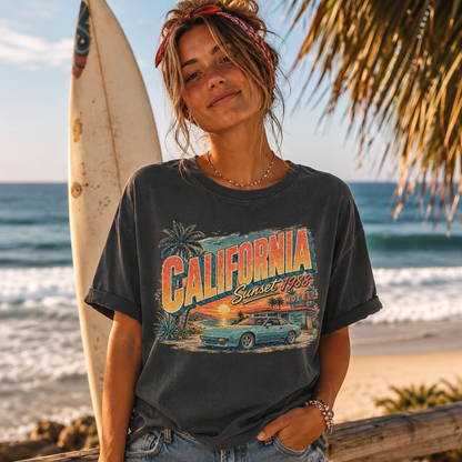 California Vintage Road Trip Tee