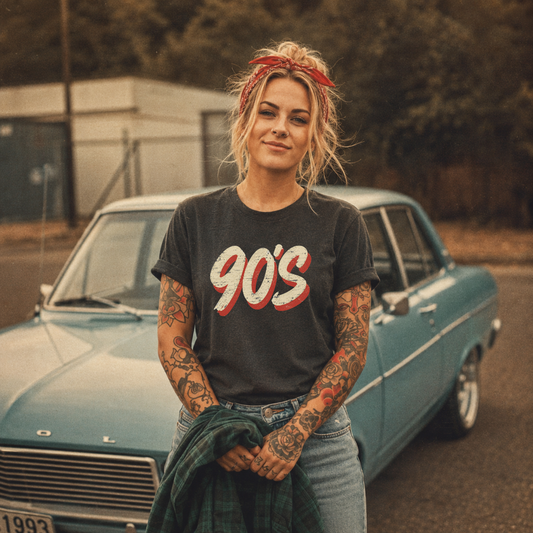 90’s Vintage Retro Script