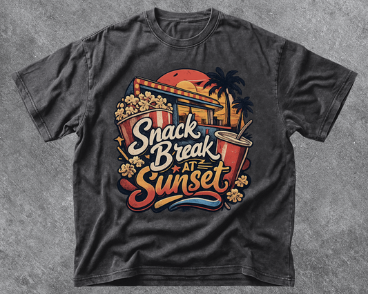 Snack Break at Sunset – Diner Edition