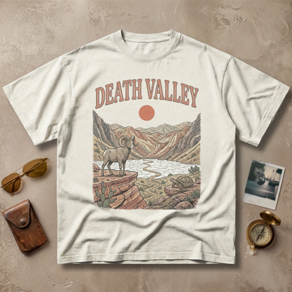 Death Valley Vintage Desert Wildlife Graphic Tee