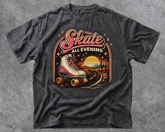 Skate All Evening Retro Vibes