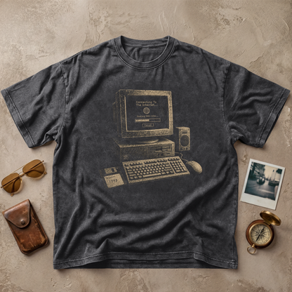 Connecting To The Internet Vintage Tee