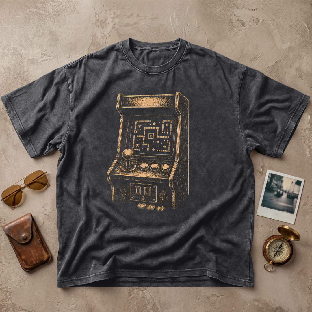 Retro Arcade Machine Vintage Tee