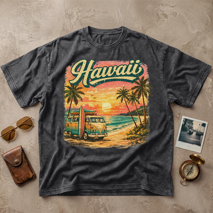 Hawaii Sunset Vintage