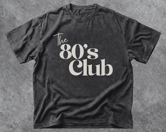 The 80’s Club retro 80s nostalgia