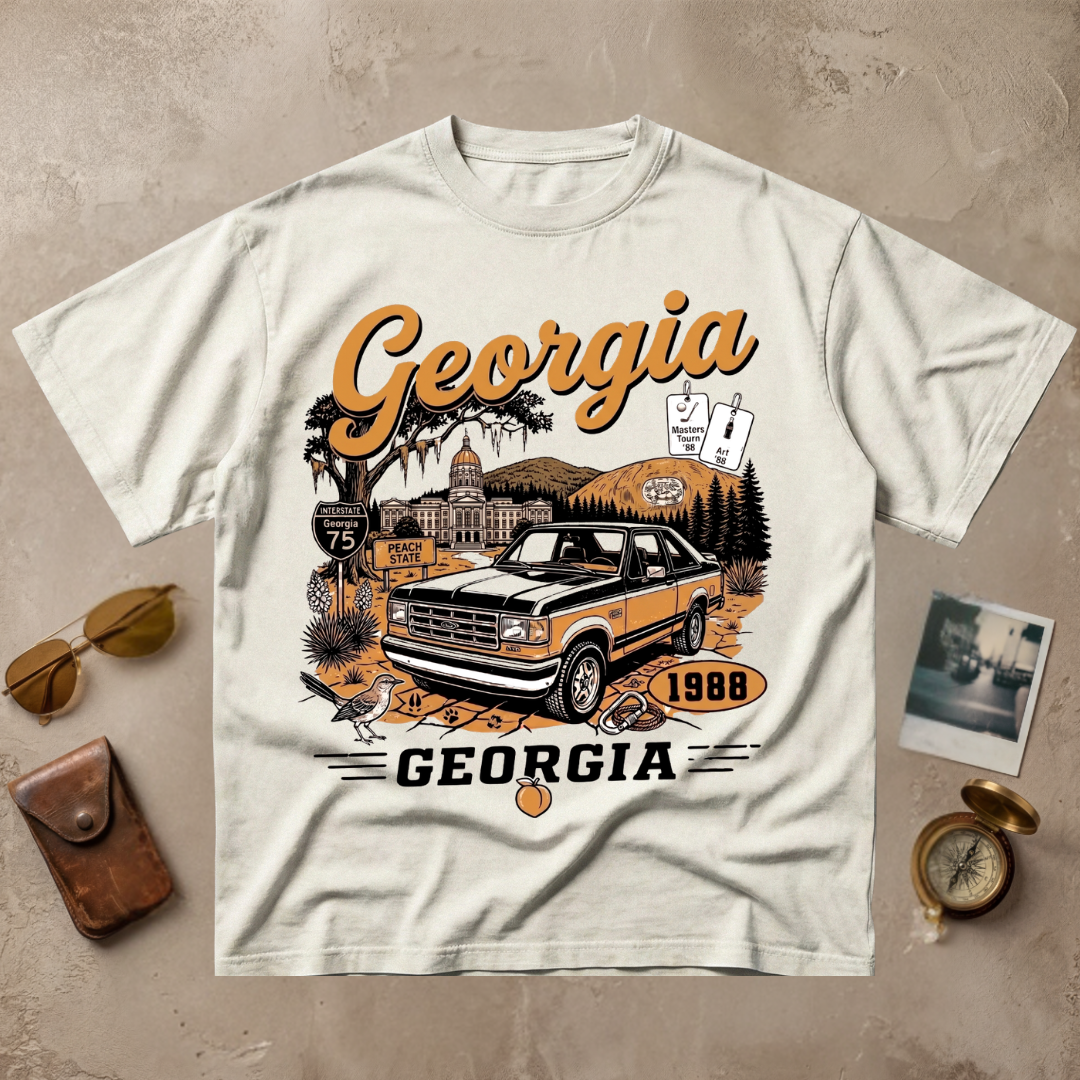 Georgia Vintage Car Retro