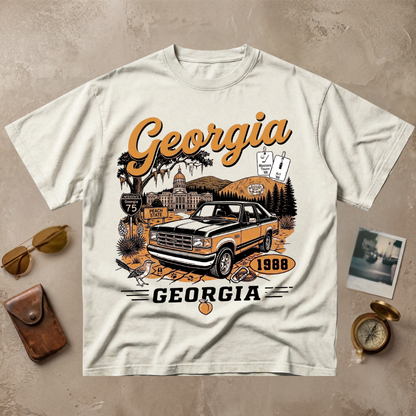 Georgia Vintage Car Retro