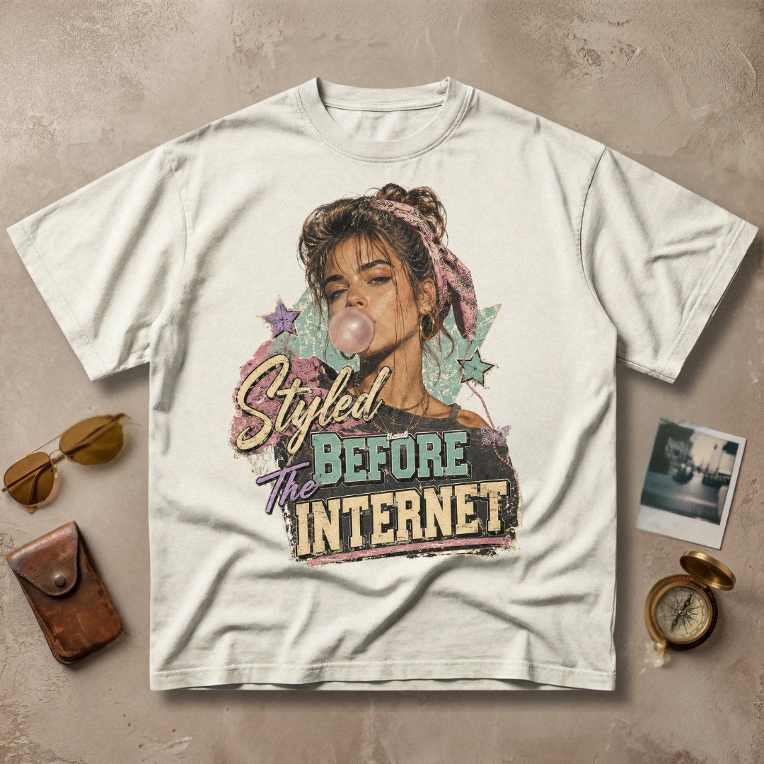 Styled Before The Internet Bubblegum Tee