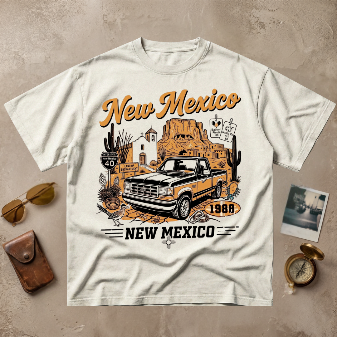 New Mexico Vintage Car Retro