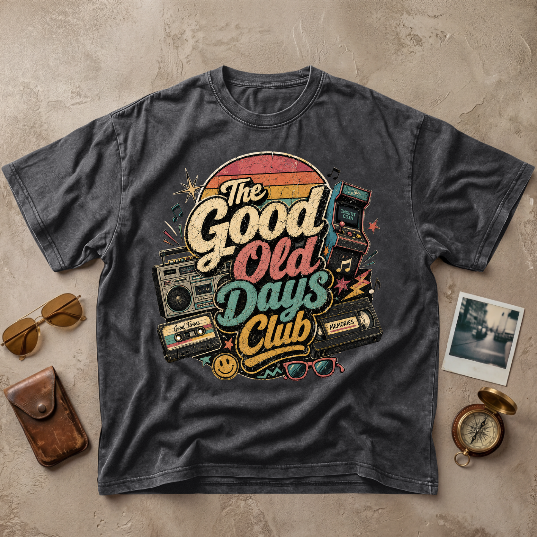 The Good Old Days Club Vintage Tee