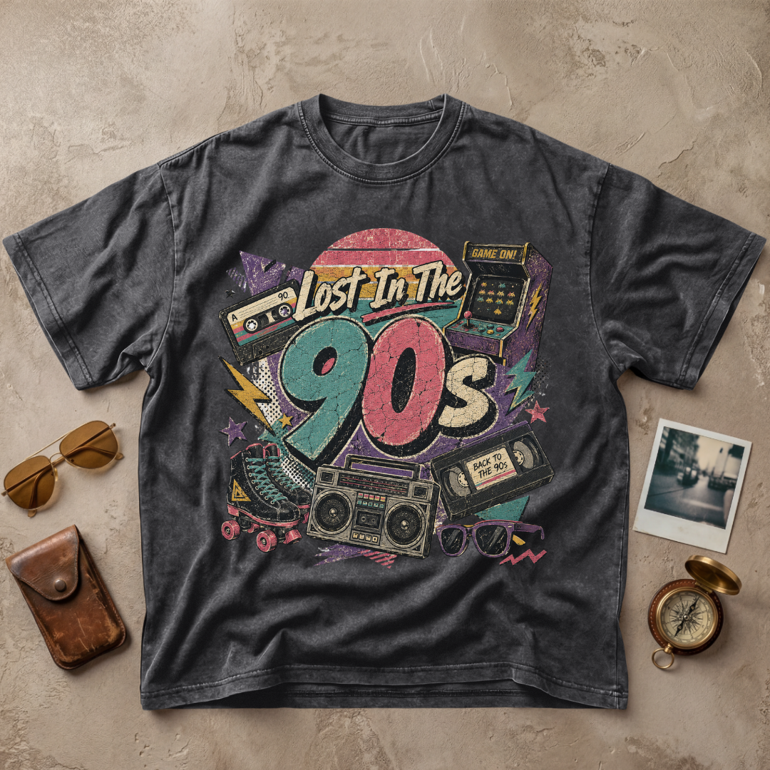 Lost In The 90s Vintage Tee