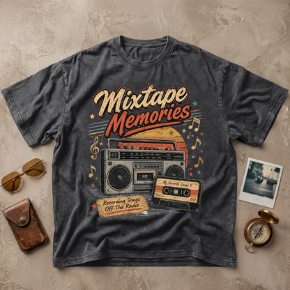 Mixtape Memories Vintage Cassette Tee