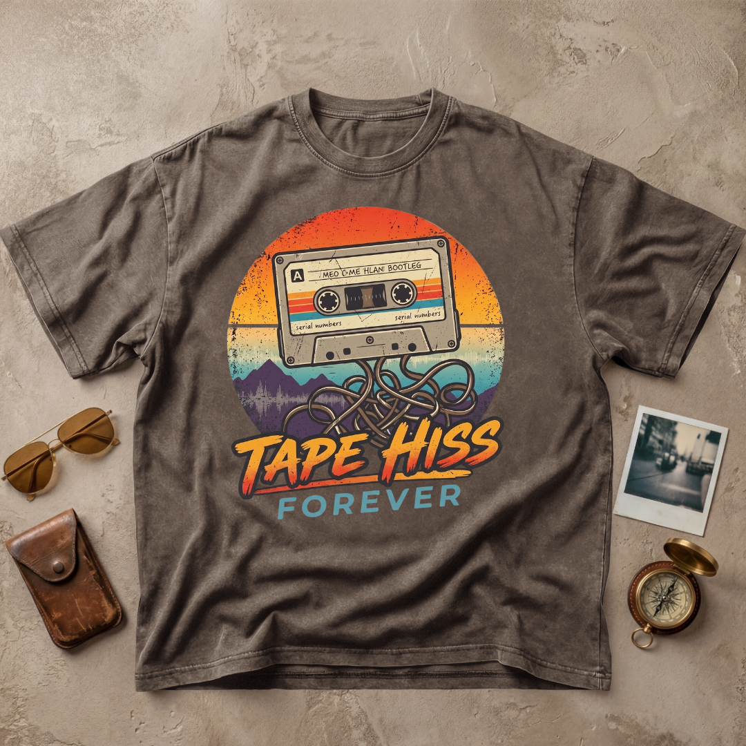 Tape Hiss Forever Vintage Cassette