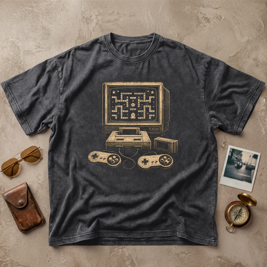 Retro Gaming Console Vintage Tee
