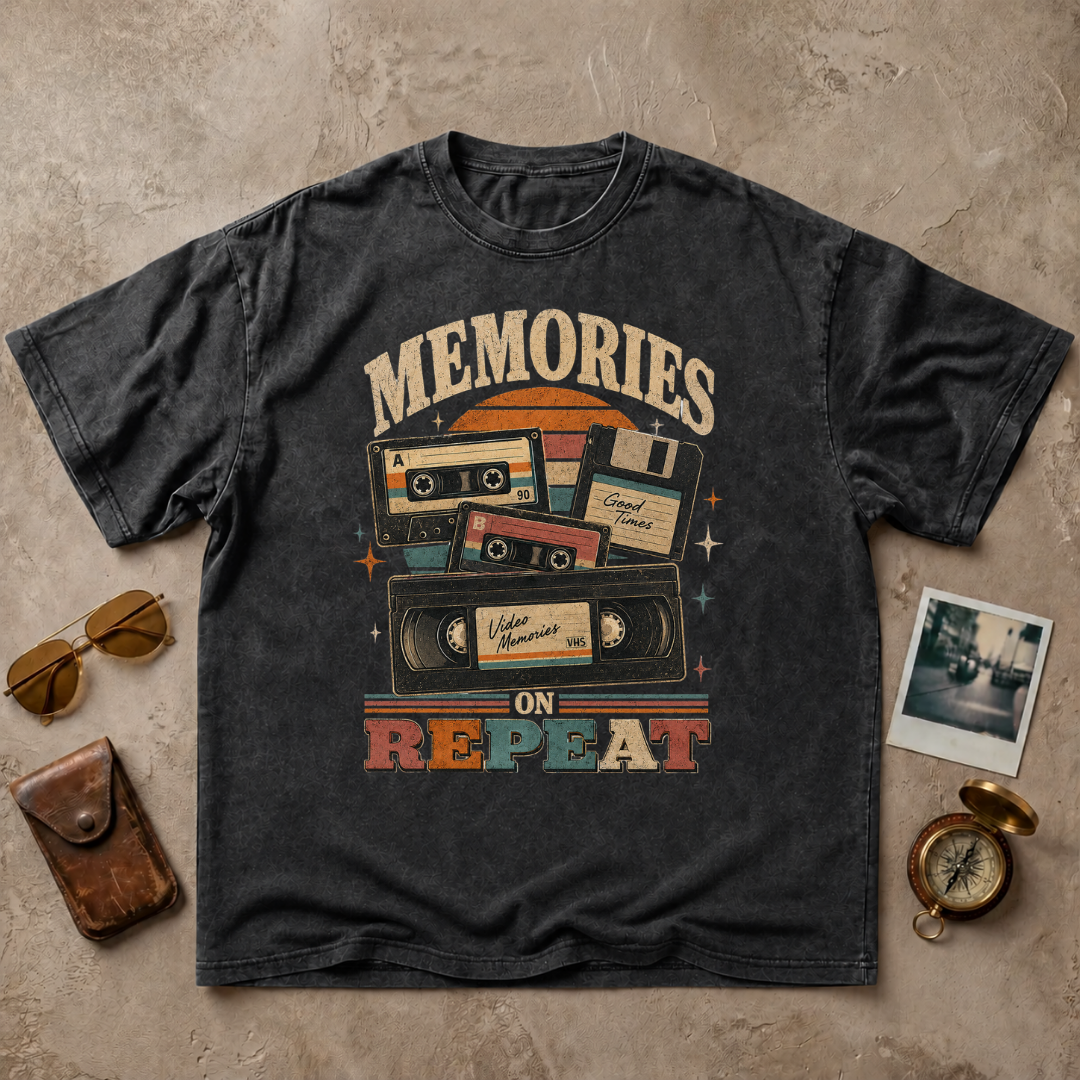 Memories On Repeat Retro Tee