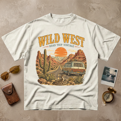 Wild West Road Trip Vintage Tee