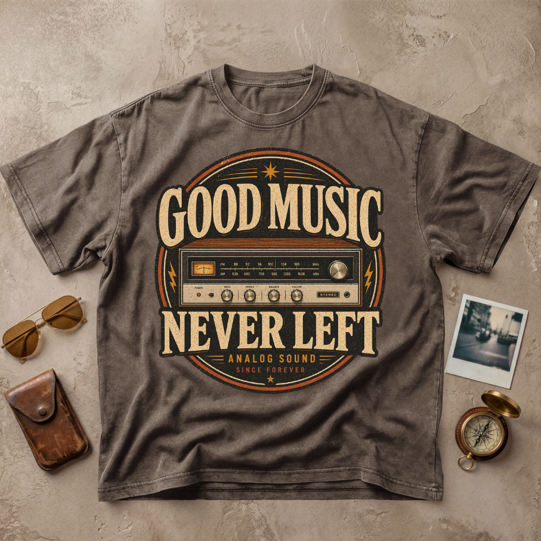 Good Music Never Left Vintage Analog