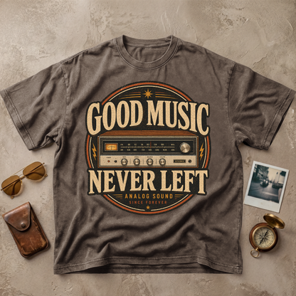 Good Music Never Left Vintage Analog