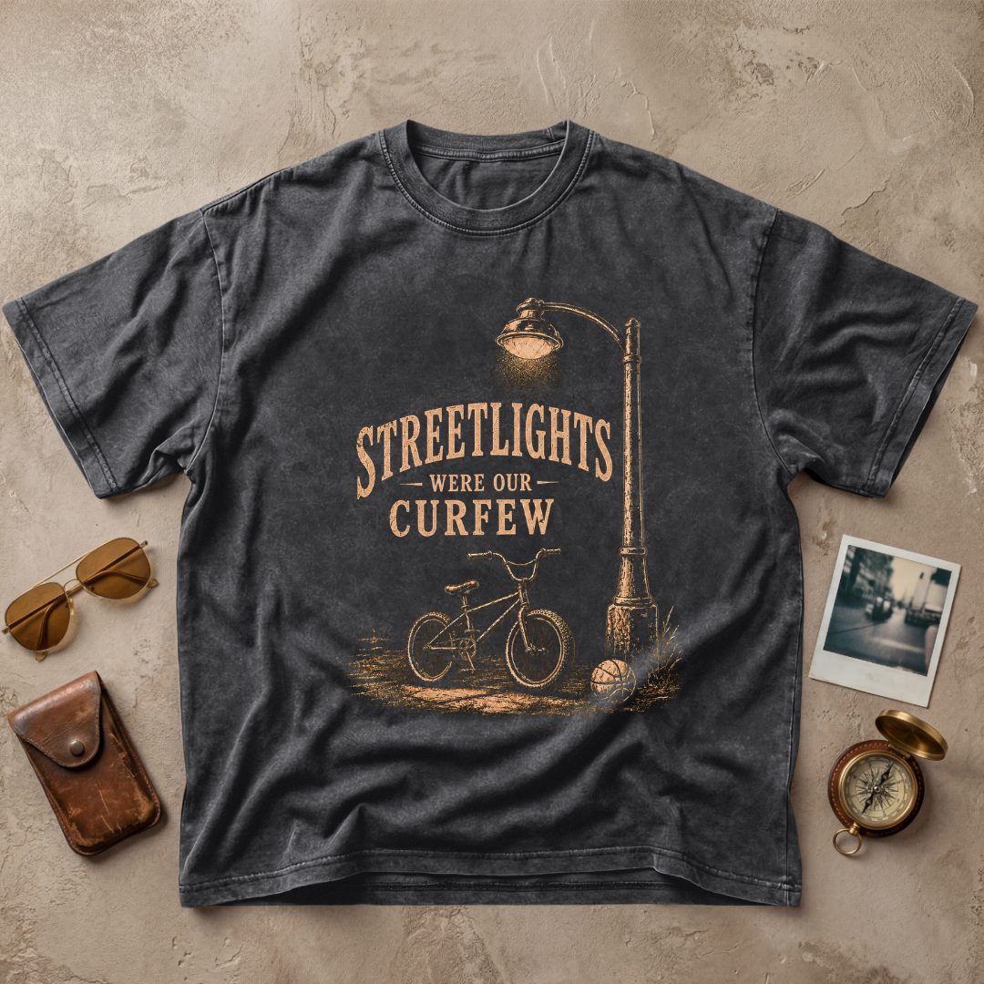 Streetlights Were Our Curfew Vintage Tee