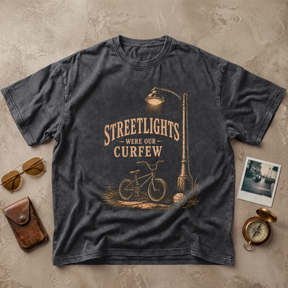 Streetlights Were Our Curfew Vintage Tee