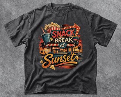 Snack Break at Sunset