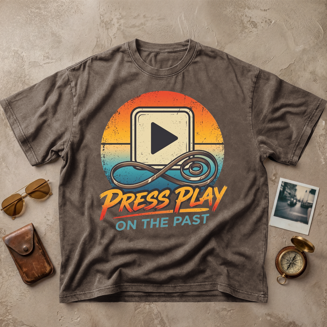 Press Play Vintage Nostalgia Design