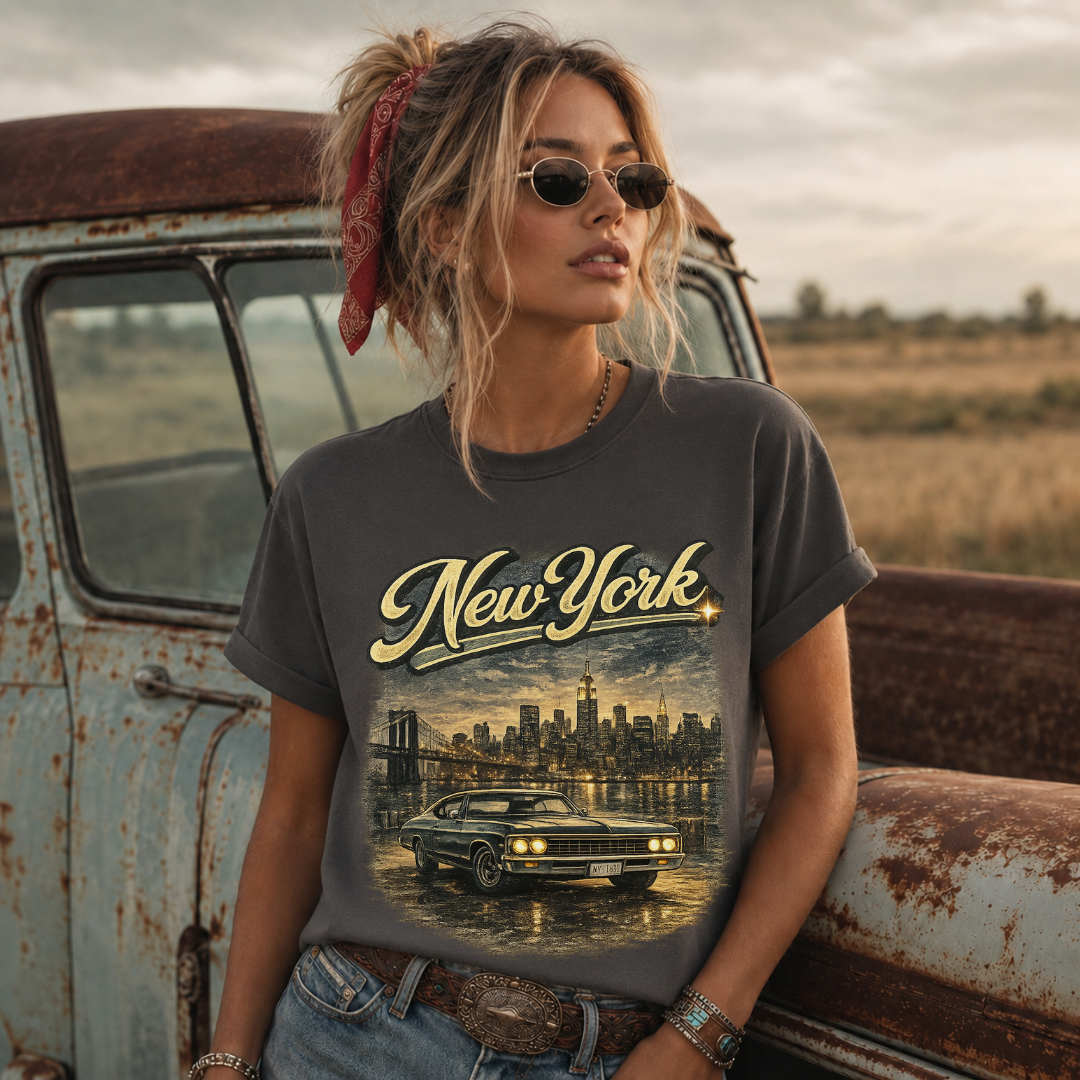 New York Vintage Night Drive