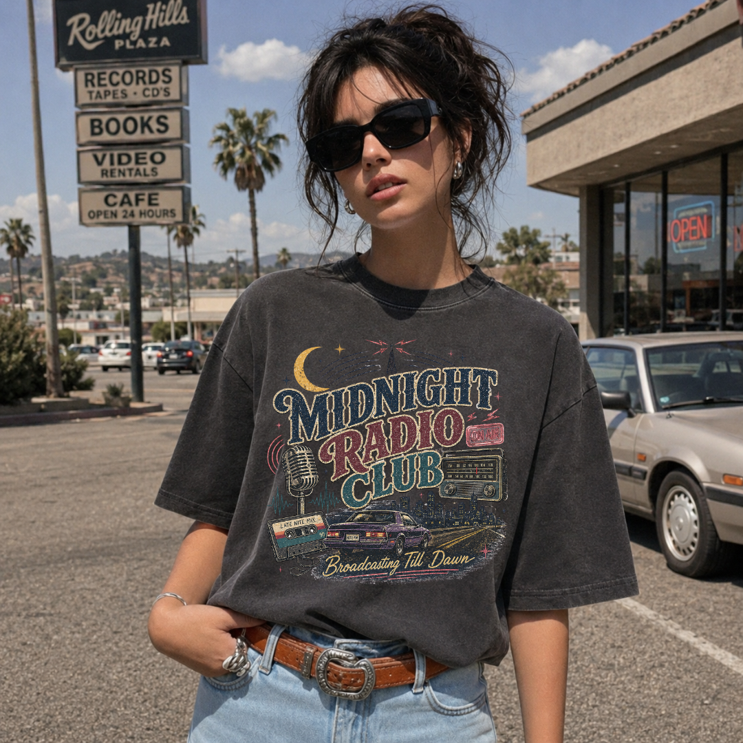 Midnight Radio Club Vintage Broadcast