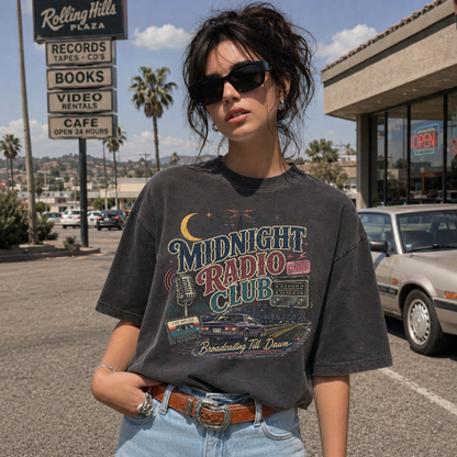 Midnight Radio Club Vintage Broadcast