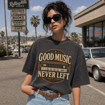 Good Music Never Left Vintage Analog