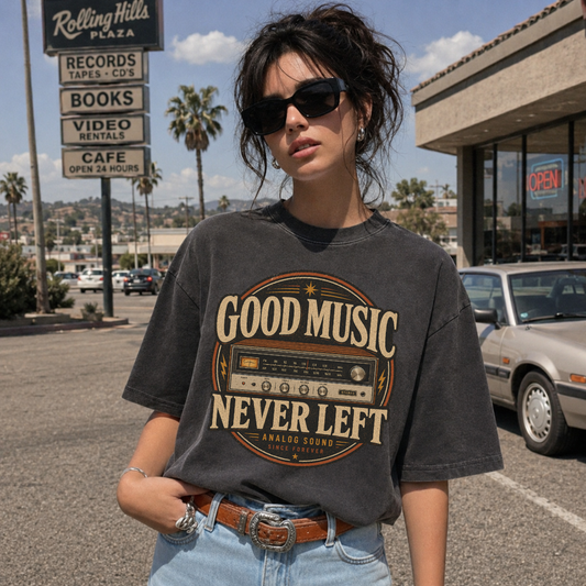 Good Music Never Left Vintage Analog