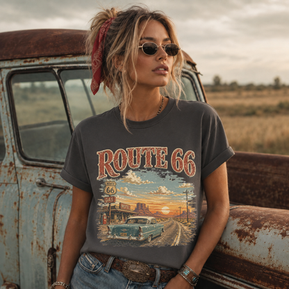 Route 66 Vintage Desert Road Trip