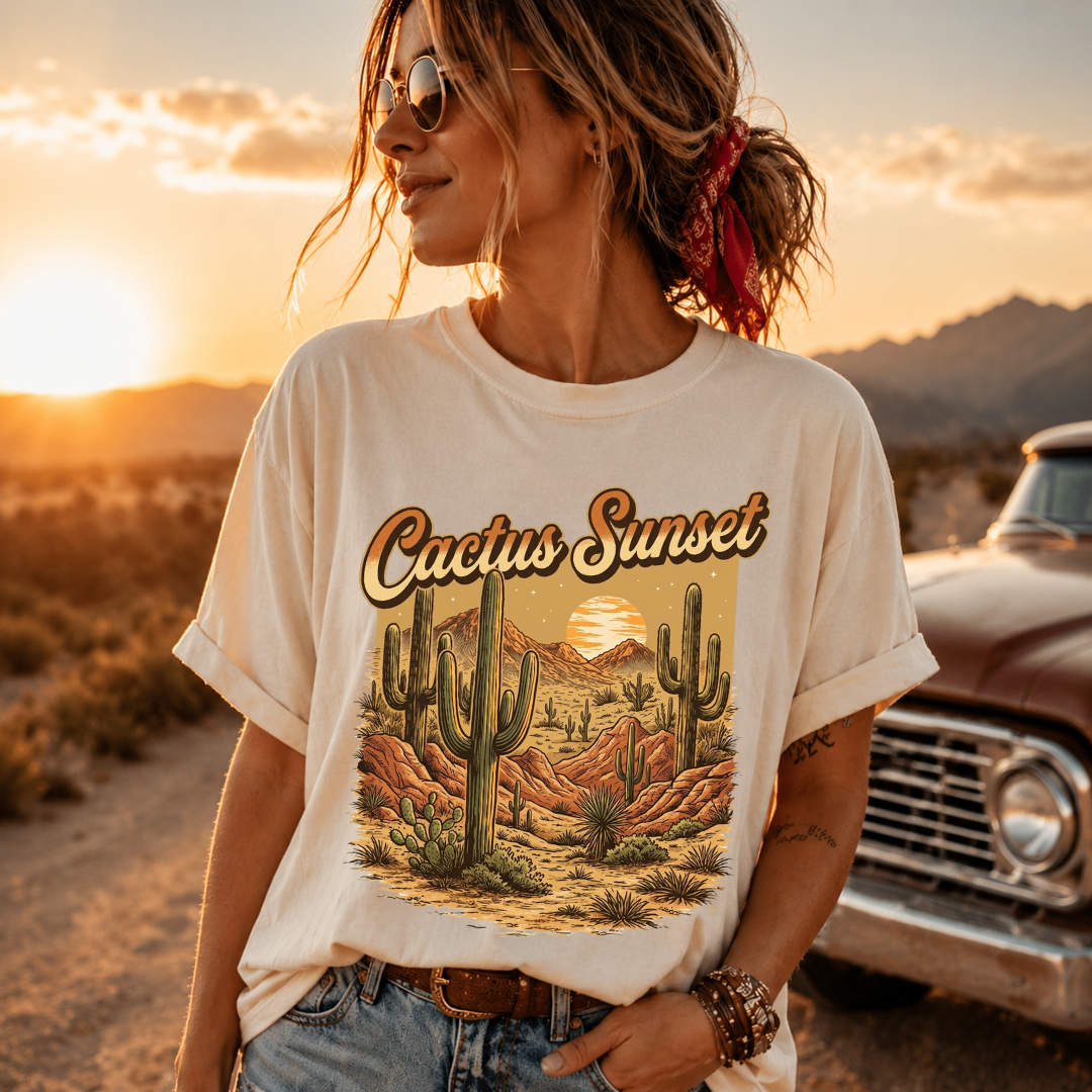 Cactus Sunset