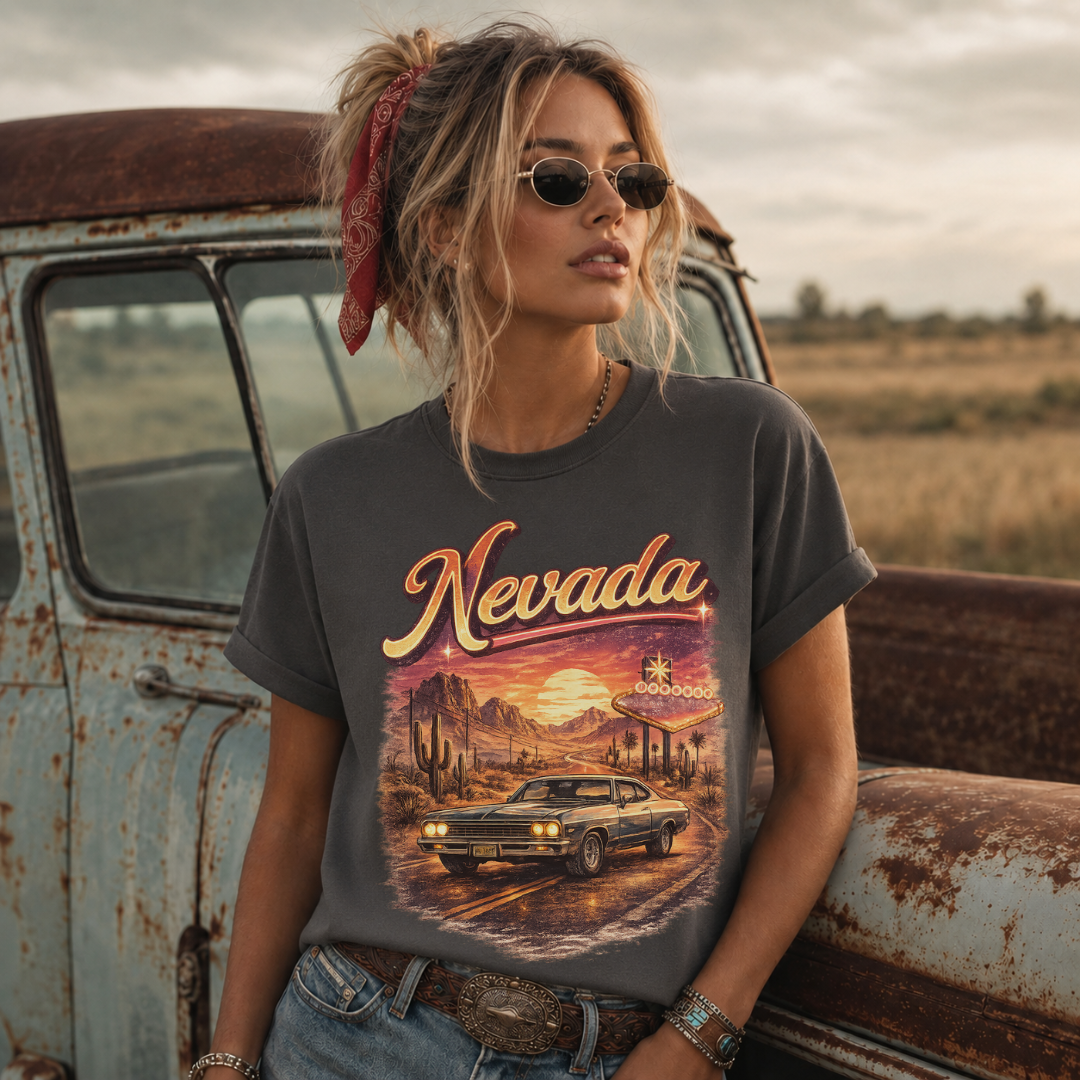 Nevada Desert Night Drive