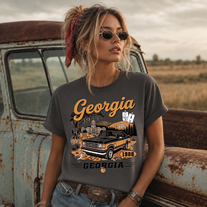 Georgia Vintage Car Retro