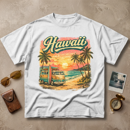 Hawaii Sunset Vintage