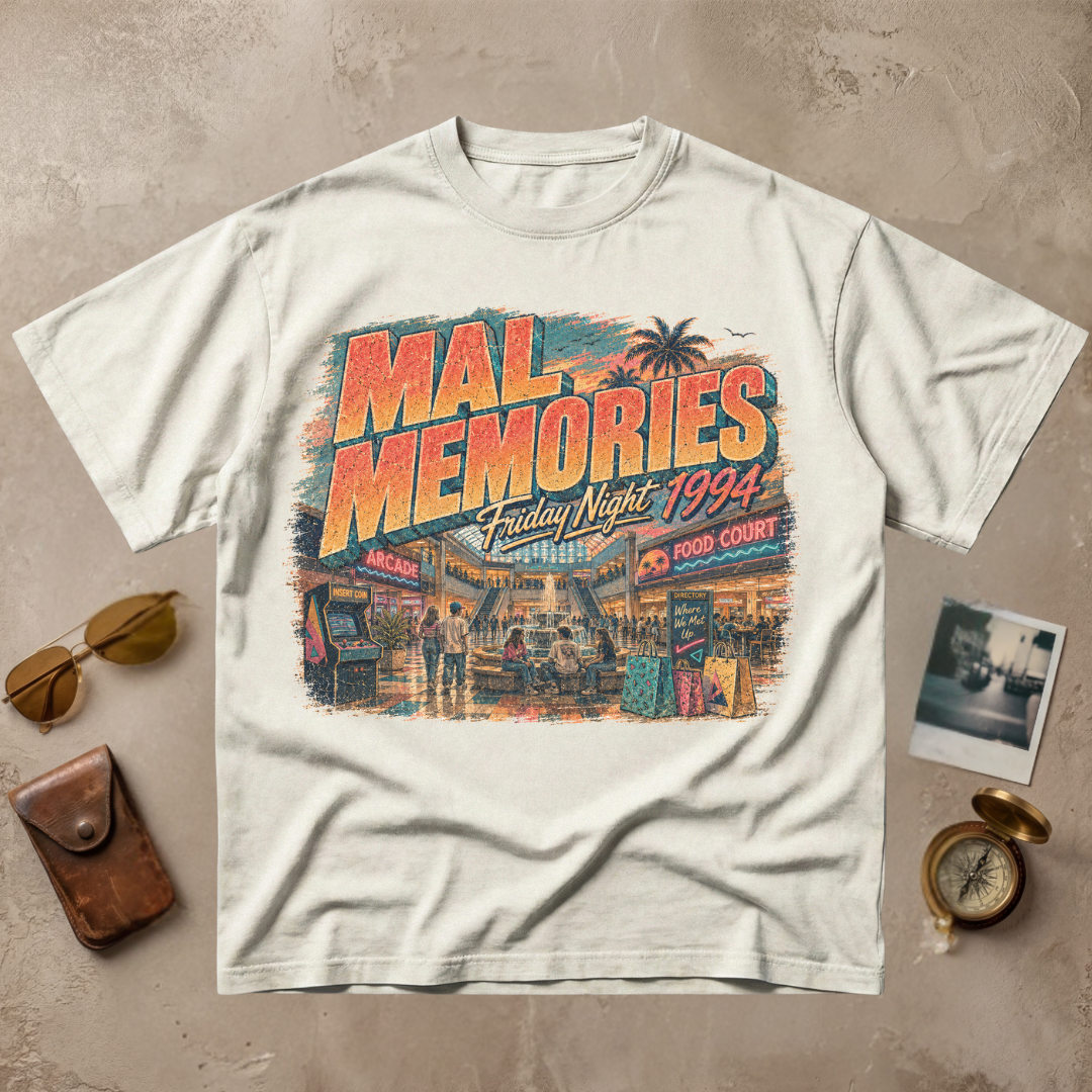 Mall Memories Vintage Retro Tee