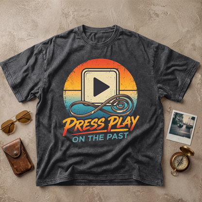 Press Play Vintage Nostalgia Design