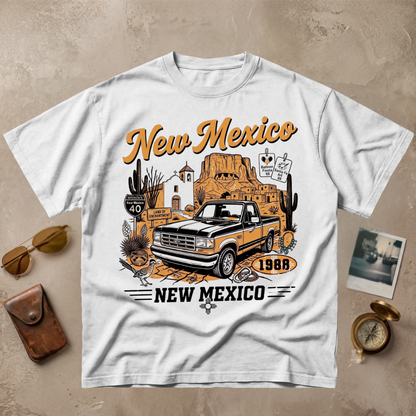 New Mexico Vintage Car Retro