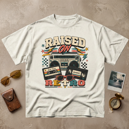 Raised On Retro Vintage Tee
