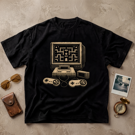 Retro Gaming Console Vintage Tee
