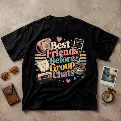 Best Friends Before Group Chats Tee