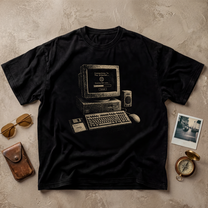 Connecting To The Internet Vintage Tee