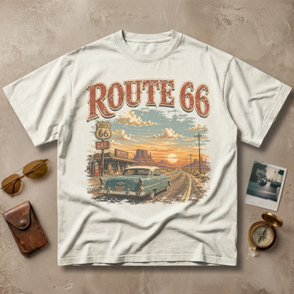 Route 66 Vintage Desert Road Trip