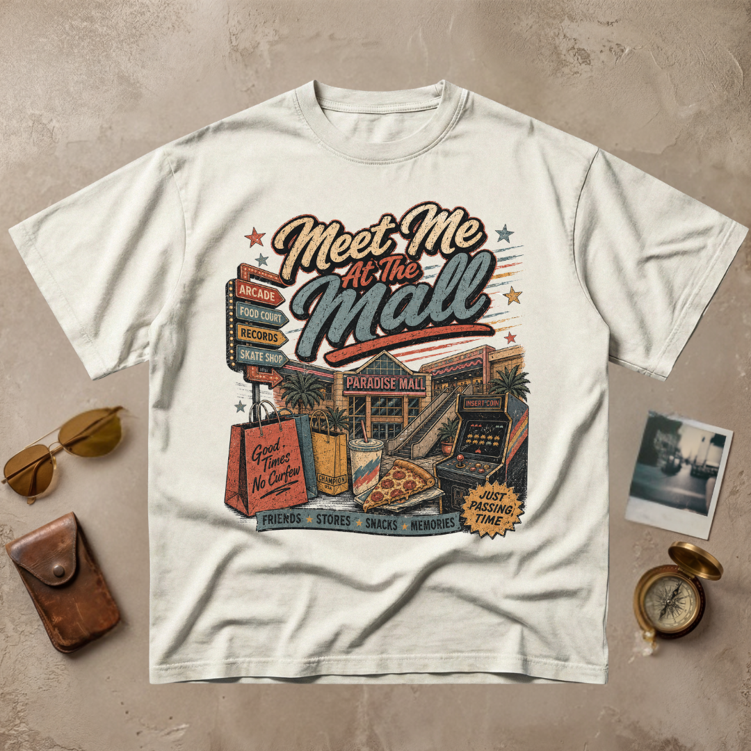 Meet Me At The Mall Vintage Tee
