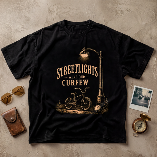 Streetlights Were Our Curfew Vintage Tee