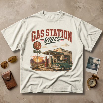 Gas Station Vibes Vintage Retro